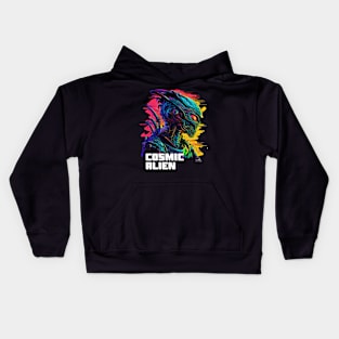 Cosmic Alien Kids Hoodie